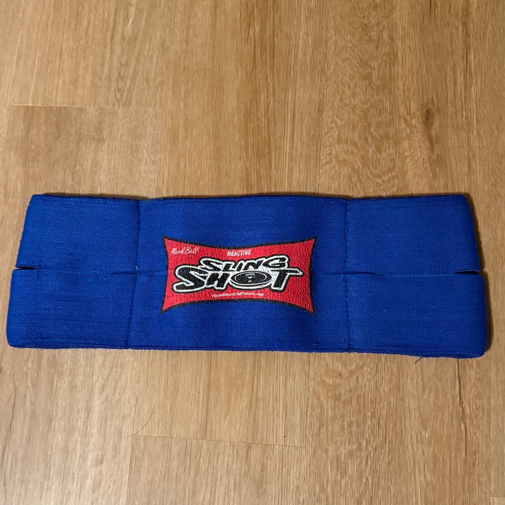 Sling Shot Blue Resistance Band Mark Bell